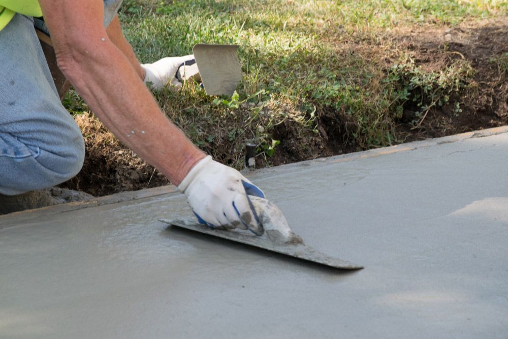 Concrete detail close-up