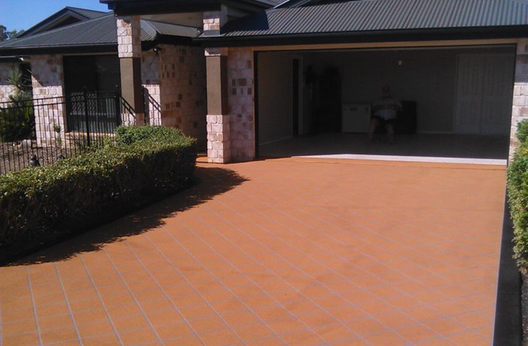 Decorative concrete work